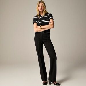 J. Crew Natalia Pant in Four-season Stretch Black Size 16